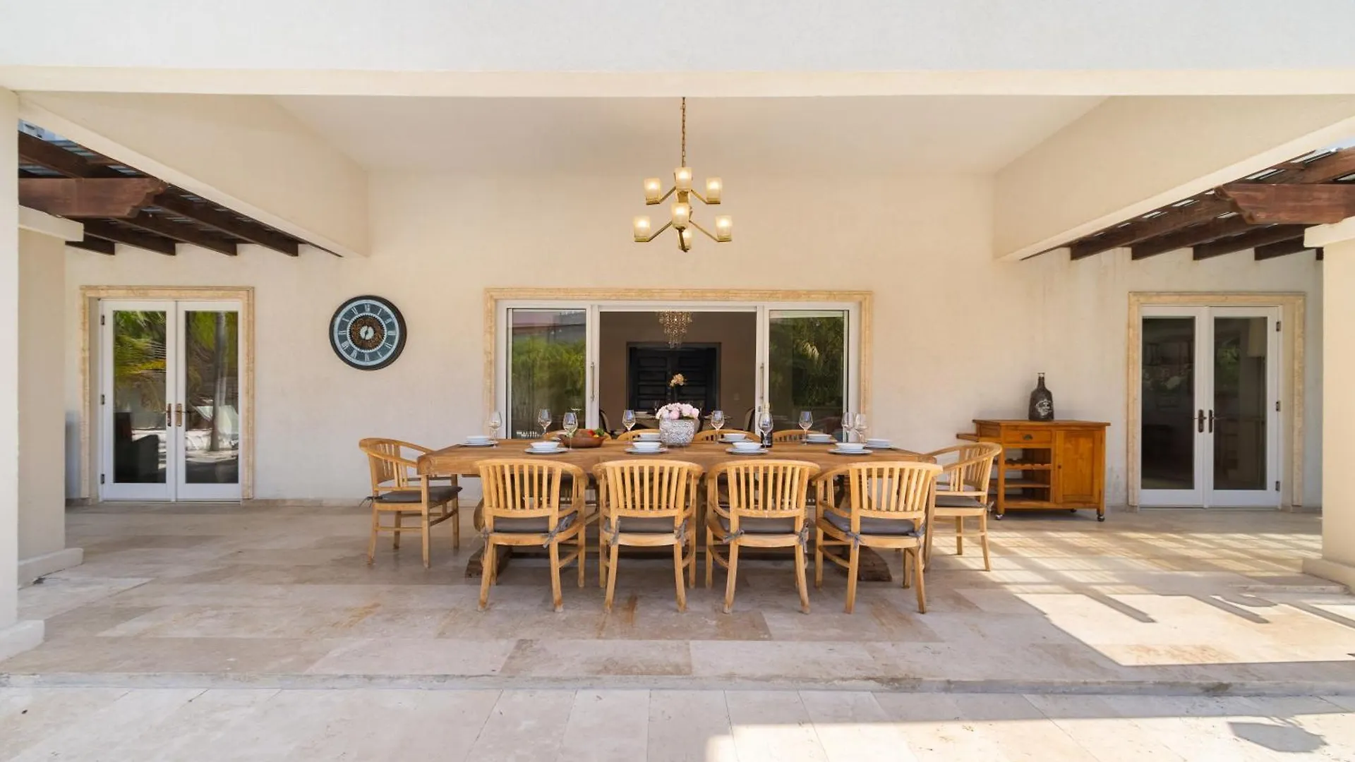 Upscale Ocean View Villa With Pool Outdoor Kitchen Palm Beach